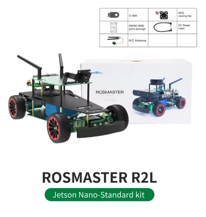 ROS-Enabled Ackermann Steering Robot with AI Model Training & Vision Recognition - Kidz Garage