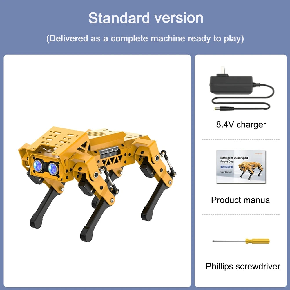 AI Robot Dog – Visual Bionic Robotics Kit , stem, Arduino & Scratch Programming - Kidz Garage