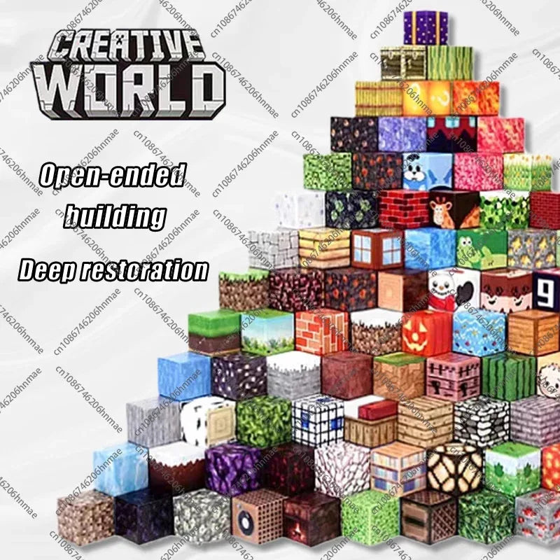 Magnetic Building Blocks – DIY - Sensory & STEM Learning Toy - Kidz Garage
