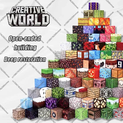 Magnetic Building Blocks – DIY - Sensory & STEM Learning Toy - Kidz Garage