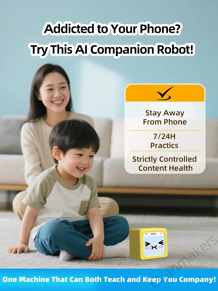 AI Language Chat box – Smart Interactive Learning Robot for Kids - Kidz Garage
