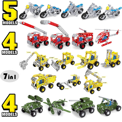 Creative DIY 3D Model Building Blocks – Variable Shape Assembly Toy for Kids - Kidz Garage