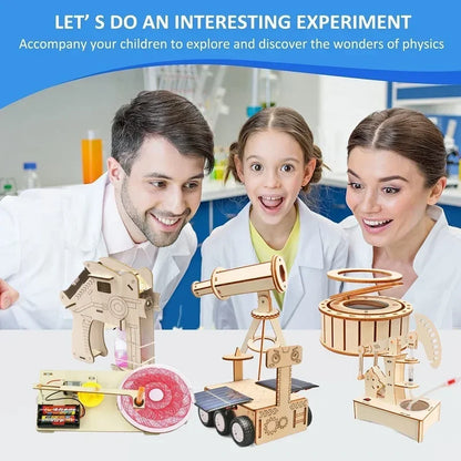 Solar Lunar Exploration Vehicle – DIY Mars Rover Robot STEM Kit for Kids - Kidz Garage