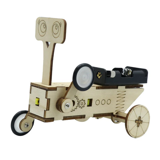 DIY Reptile Robot Kit – Electric Wooden Science Experiment Toy for Kids (Ages 6–12) - Kidz Garage