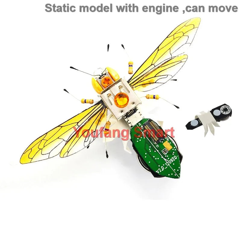 STEAM DIY Robotic Insects Kit – Buildable Electronic Animal for Kids’ School Projects & Competitions - Kidz Garage