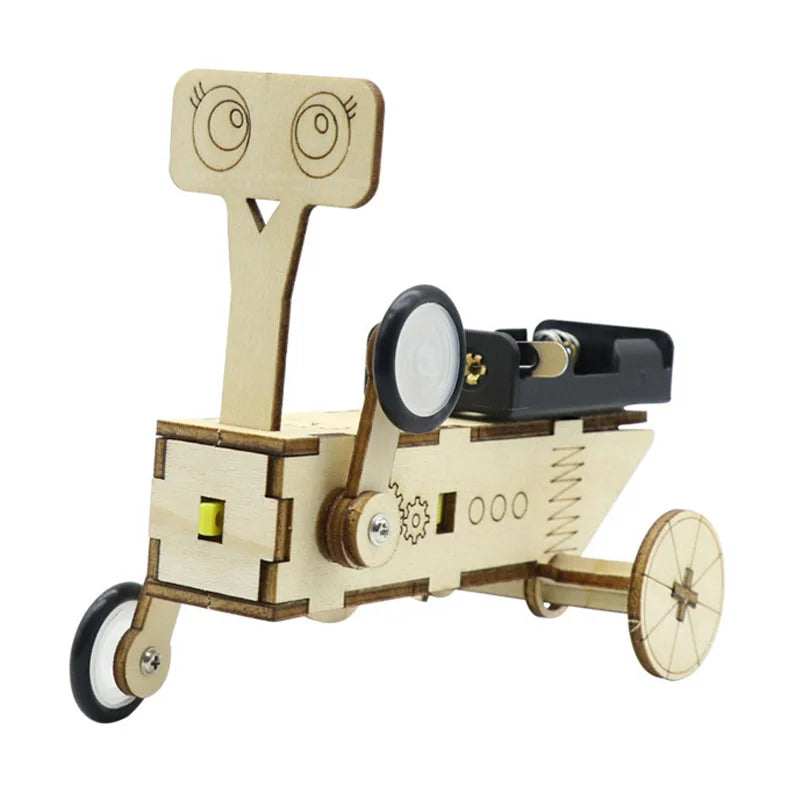 DIY Reptile Robot Kit – Electric Wooden Science Experiment Toy for Kids (Ages 6–12) - Kidz Garage